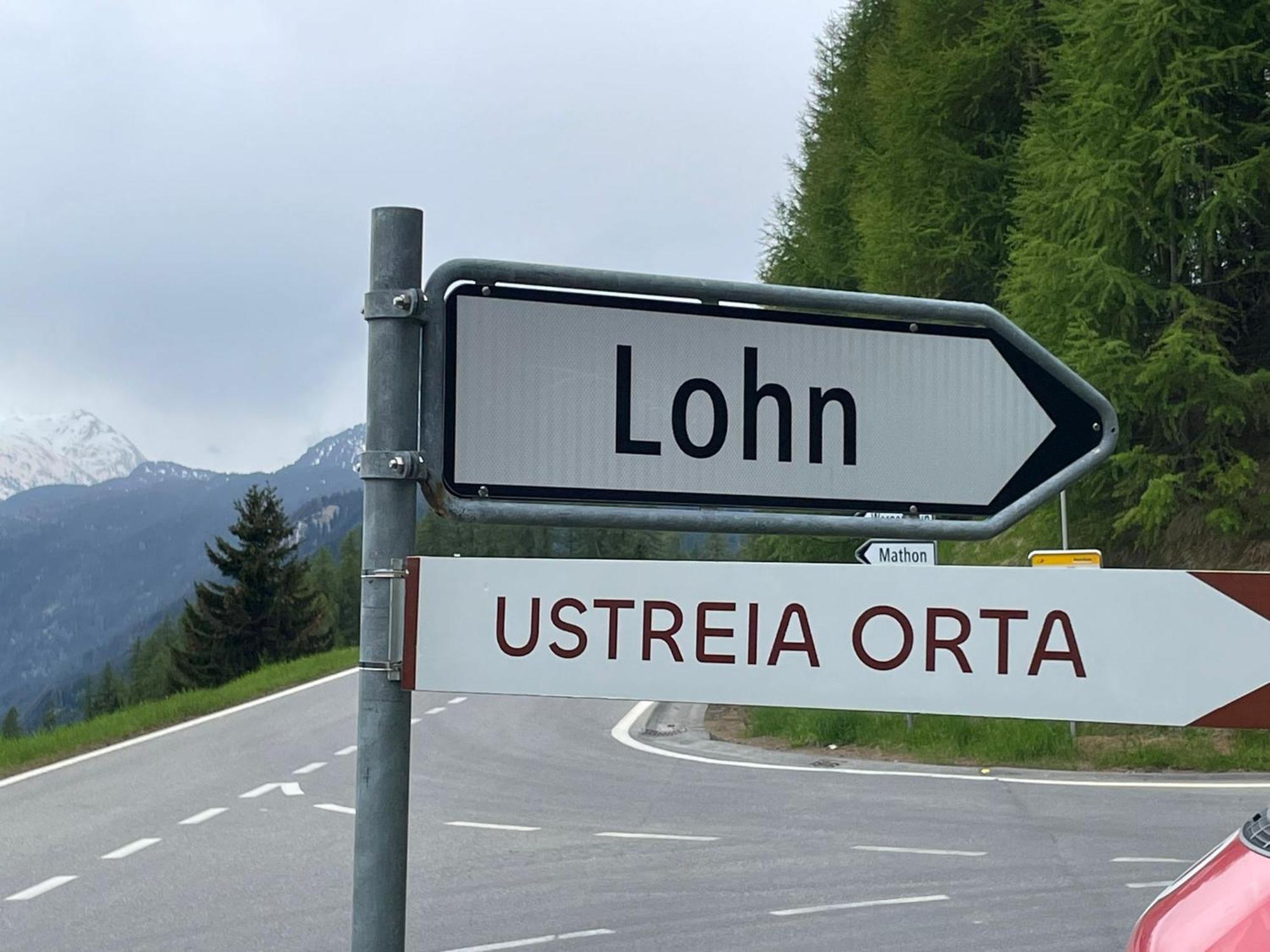 Ustreia Orta Bed & Breakfast Lohn Exterior photo